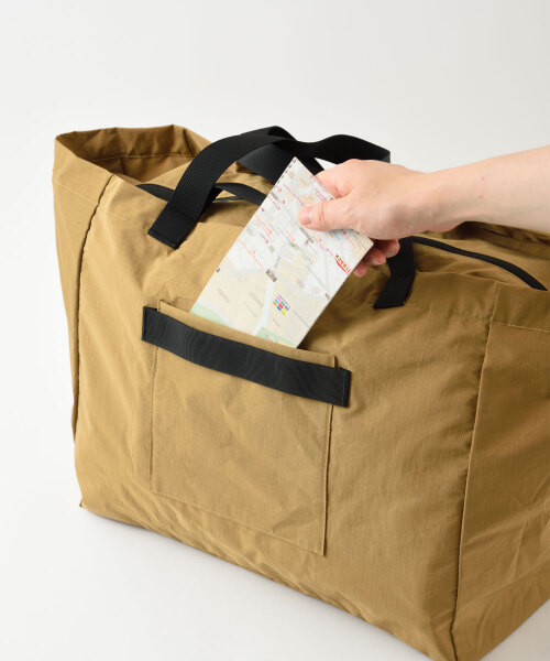 MILESTO UTILITY パッカブルビッグトートバッグ カーキの通販 | BRUNO