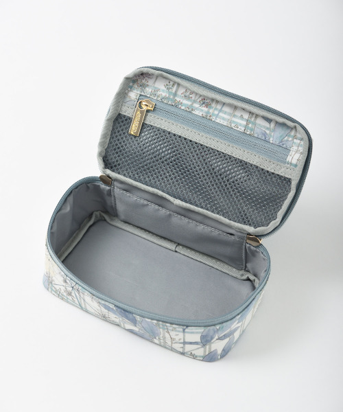 Sweet escape リバティプリント スクエアポーチ イルマズ ガーデン