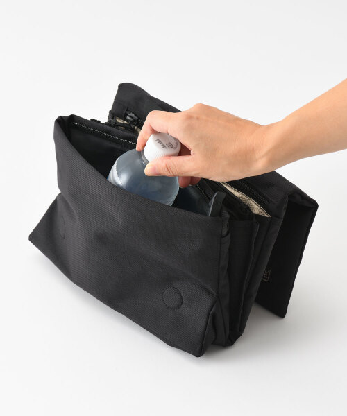 STLAKT マルチセキュリティショルダーバッグ ヘザーネイビーの通販