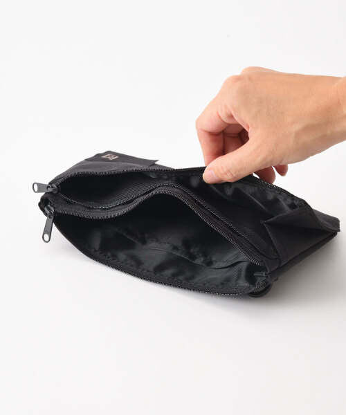 STLAKT マルチセキュリティショルダーバッグ ヘザーネイビーの通販