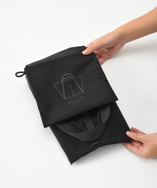 MILESTO UTILITY パッカブルトートバッグ M カーキの通販 | BRUNO online