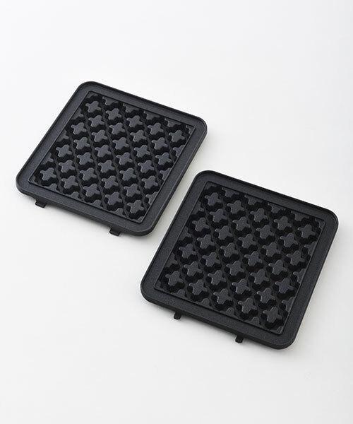 ホットサンドメーカーシングル用ワッフルプレート の通販 | BRUNO online