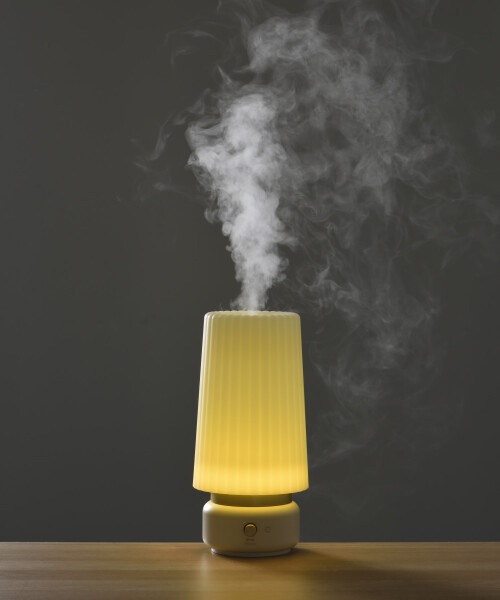超音波アロマ加湿器LAMP MIST ホワイトの通販 | BRUNO online