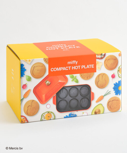 miffy コンパクトホットプレート bruna redの通販 | BRUNO online