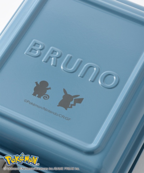 ポケモン ホットサンドメーカー シングル レッドの通販 | BRUNO