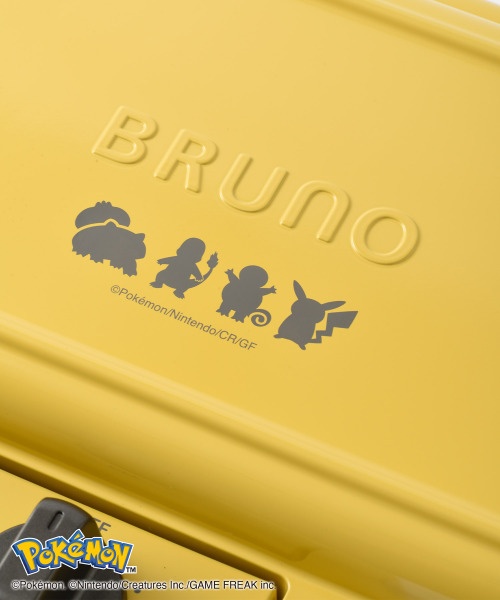 ポケモン ホットサンドメーカー ダブル イエローの通販 | BRUNO