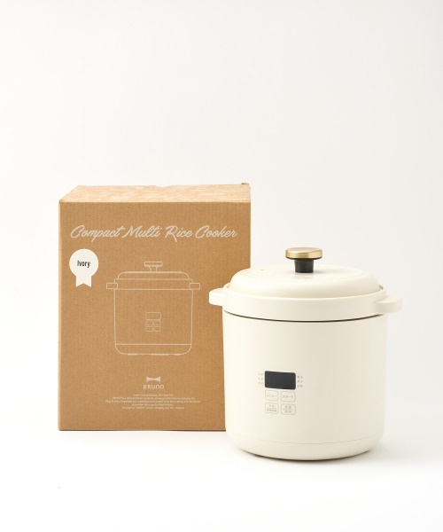 コンパクトマルチ炊飯器 アイボリーの通販 | BRUNO online