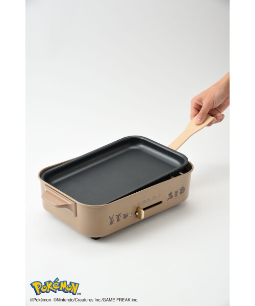 【BRUNO】イーブイフレンズ　コンパクトホットプレート　ブラウン BRUNO】イーブイフレンズ コンパクトホットプレート ブラウン ｜【公式