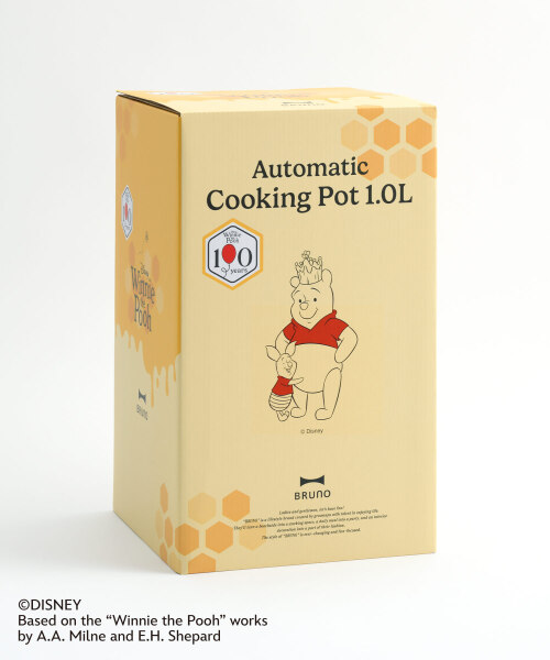 Pooh オートクックポット 1.0L ハニーイエローの通販 | BRUNO online