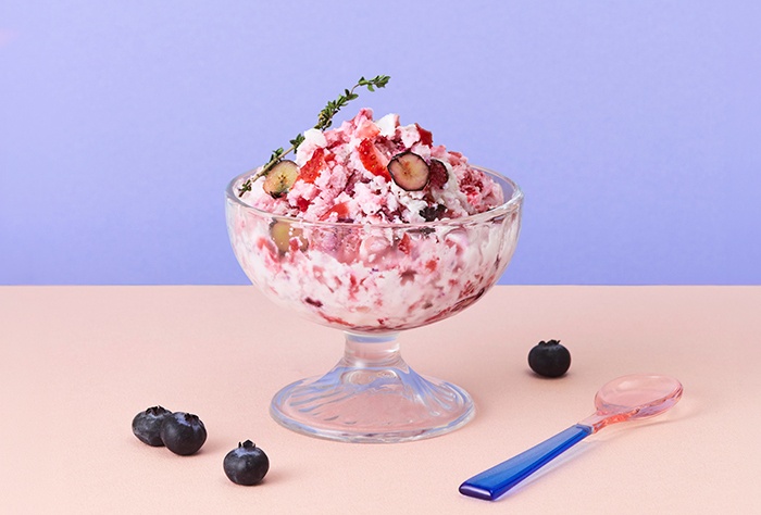 アイスクリーム＆かき氷メーカーのレシピ ミックスベリーヨーグルト