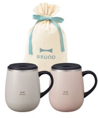 【新品】希少モデル Bristol ステンレス マグカップ 蓋付き HW 蓋つきステンレスマグの通販 | BRUNO online