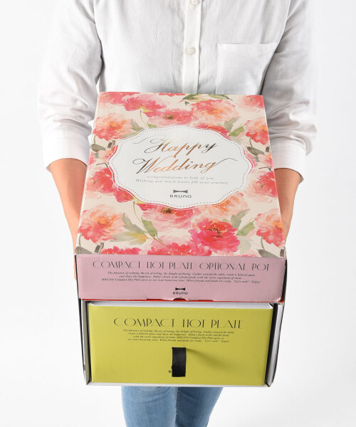 結婚祝い コンパクトホットプレート 鍋 ギフトセット 直営店限定カラー ブルーグレーの通販 Idea Online