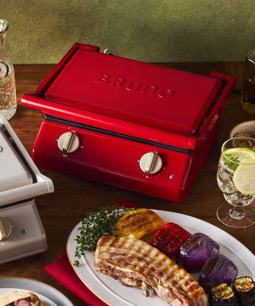 グリルサンドメーカー ダブル＋ミニケーキプレート セット グレージュ