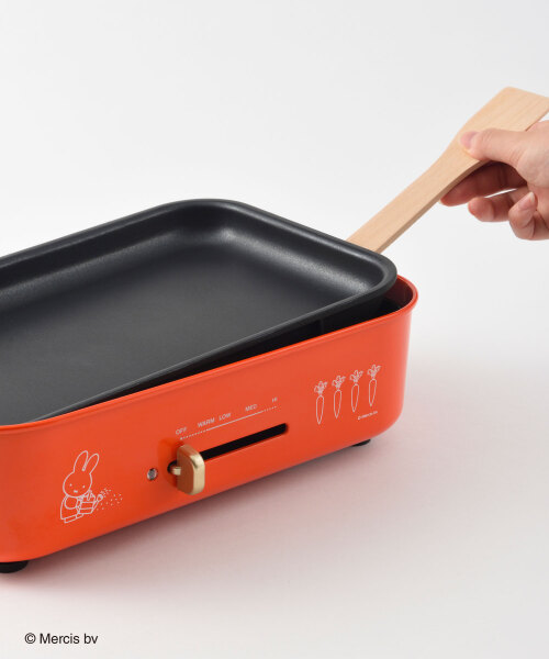 おめでとう Miffy コンパクトホットプレート メッセージカードセット Bruna Red レッドの通販 Bruno Online