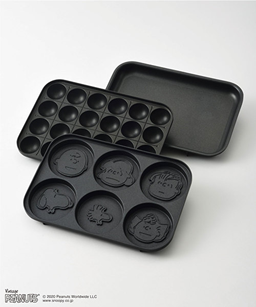 PEANUTS コンパクトホットプレート+セラミックコート鍋 BOX