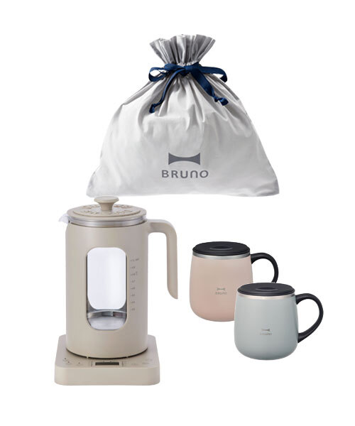 OSAMU GOODS デザイン BRUNO ケトル+ペアタンブラーセット