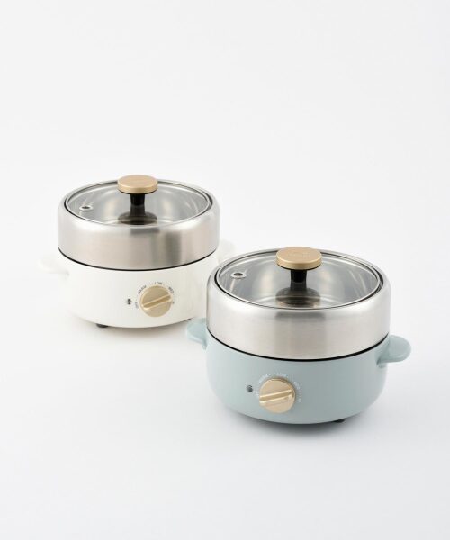 コンパクトマルチグリルポット＋FLOWER ココット セット グリル