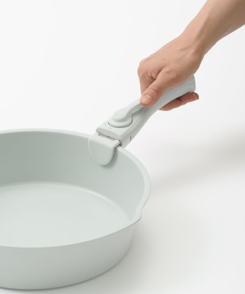 フライパン 6点セット＋フライパン・鍋専用取っ手セット ピンク