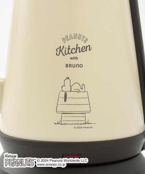 PEANUTS ステンレスデイリーケトル+ポストカードセット エクリュ+