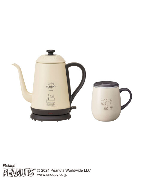 PEANUTS ステンレスデイリーケトル＋PEANUTS 蓋つきステンレス