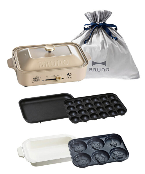 BRUNO コンパクトホットプレート セラミック鍋付き BRUNO ブルーノ コンパクトホットプレート セラミックコート鍋