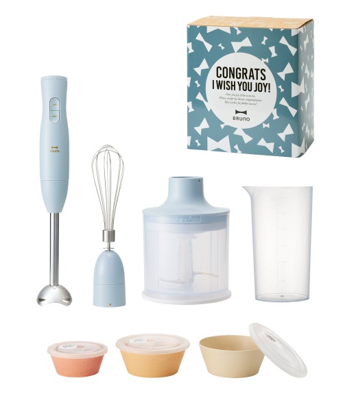 おめでとう》マルチスティックブレンダー2+セラミック保存容器 ギフト おめでとう》マルチスティックブレンダー2+セラミック保存容器 ギフト