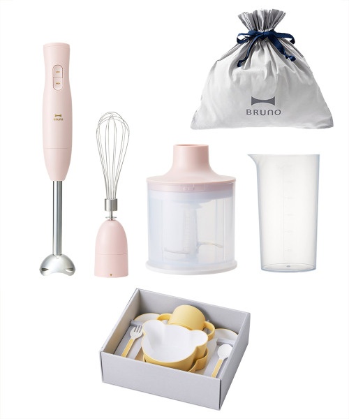 【新品・未使用】BRUNO マルチスティック ブレンダー2 + Baby BRUNO マルチスティックブレンダー2＋BABY （ハンディフード