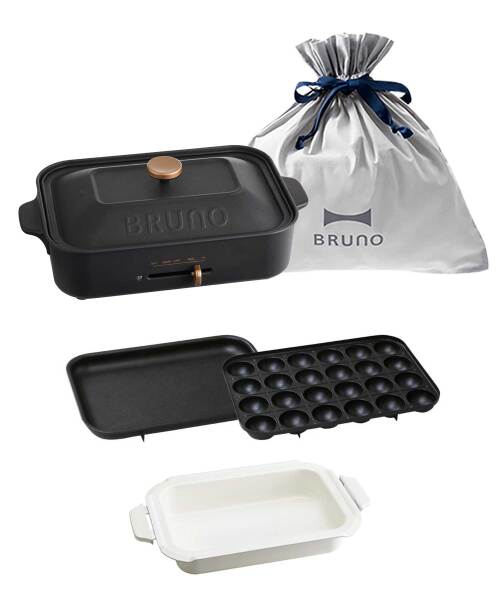 BRUNO コンパクトホットプレート ミントグレー/セラミックコート鍋 00015739_sku_68da1823c8cd3.jpg