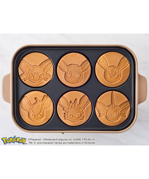 コレクションプレート ブイズ コンプ BRUNO ポケモン コンパクトホットプレート イーブイフレンズ