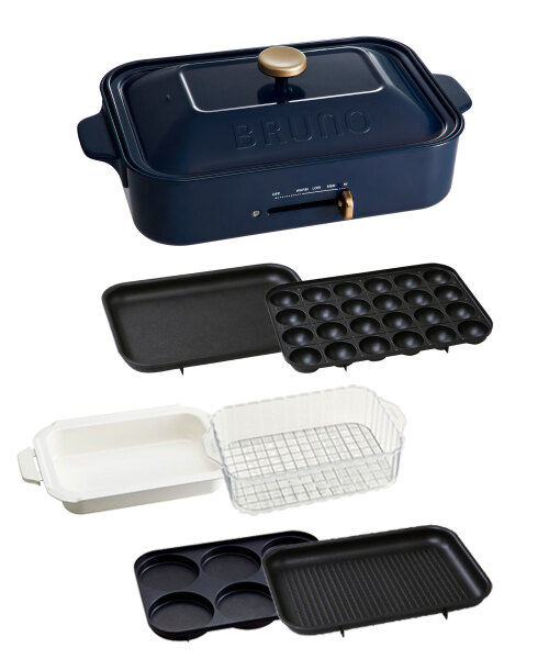 コンパクトホットプレート コンプリートセット（スチーマー1段