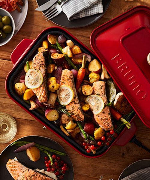 コンパクトホットプレート コンプリートセット（スチーマー1段