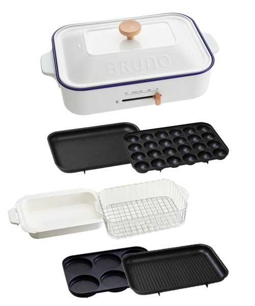 コンパクトホットプレート コンプリートセット（スチーマー1段