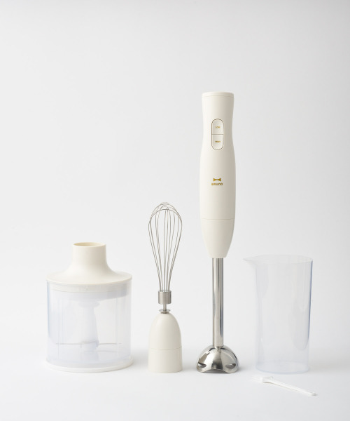 マルチスティックブレンダー2+Baby ギフト巾着Lセット ライトグレーの