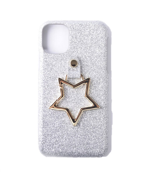ビックスター Iphone11 Xrケース グリッターシルバーの通販 Idea Online