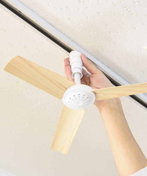 DUCT RAIL FAN WOOD ナチュラルの通販 | BRUNO online