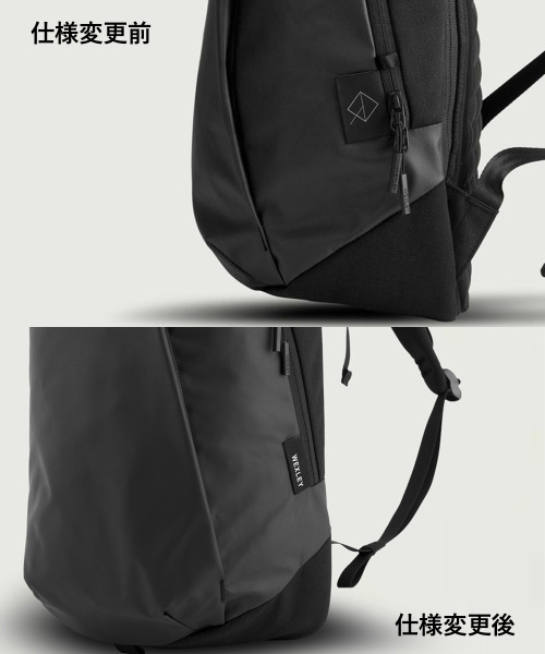 シ*ン様 WEXLEY　STEM　バックパック　ブラック　コーデュラナイロン　ウ WEXLEY STEM バックパック コーデュラー | DELFONICS Web Shop