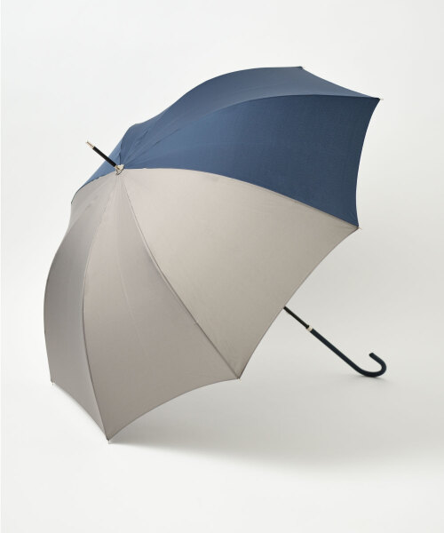 BRUNO バイカラーアンブレラ グレー×ネイビーの通販 | BRUNO online