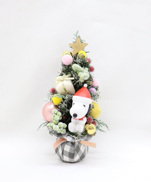 スヌーピー クリスマスツリー レッドリボンの通販 | BRUNO online