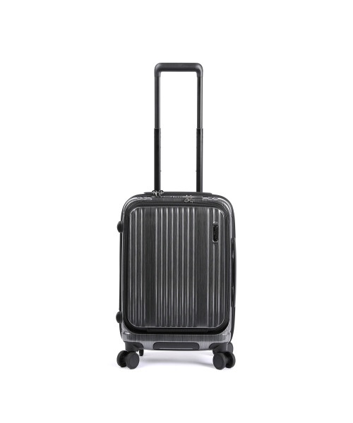 Bermas 高機能キャリーケース 38-45Lフロントオープン ストッパー付き No.60295：フロントオープンファスナー38L 48cm | BERMAS