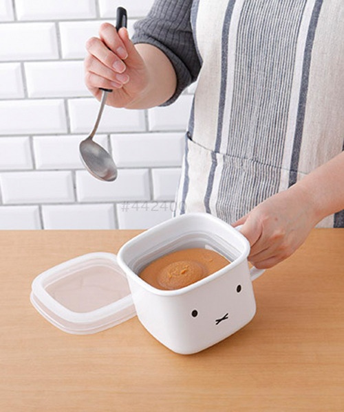 ミッフィー角型ストックポット ホワイトの通販 | BRUNO online