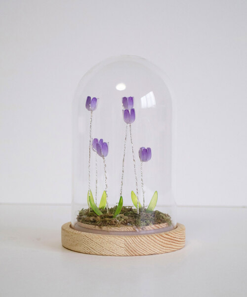 LUMO チューリップガラスドーム イエローの通販 | BRUNO online