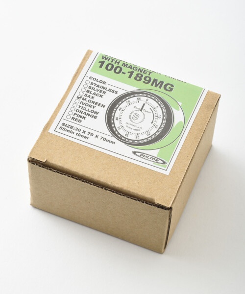 Kitchen Timer W Magnet レッドの通販 Idea Online