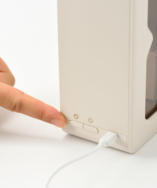 超音波パーソナル加湿器 TIMEFLOW MIST ベージュの通販 | BRUNO online