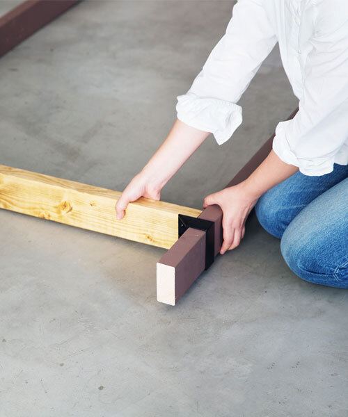 Labrico 2x4 棚受シングル オフホワイトの通販 Idea Online