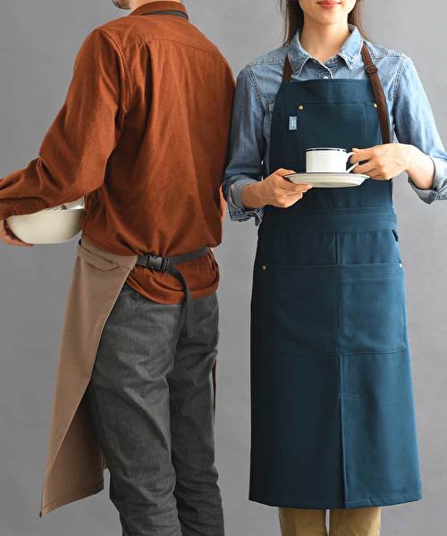 Bear’s Chocolaterieエプロン、カフェカチューシャセット スイッチロン カフェエプロン ディープブルーの通販 | BRUNO online