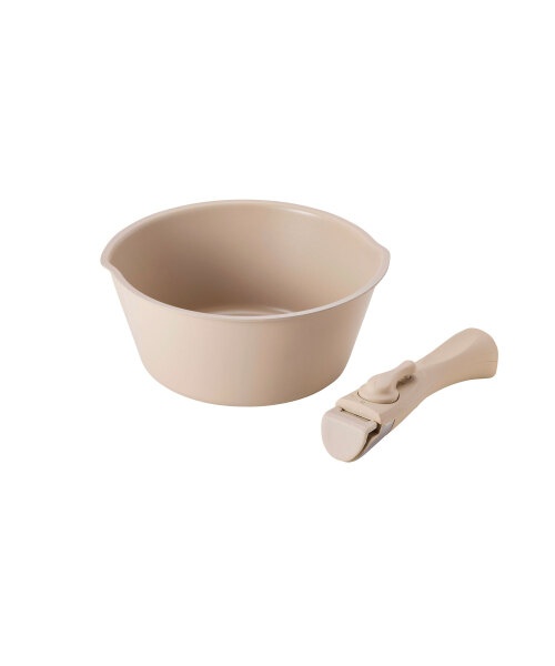 鍋 20cm 取っ手セット ピンクベージュの通販 | BRUNO online