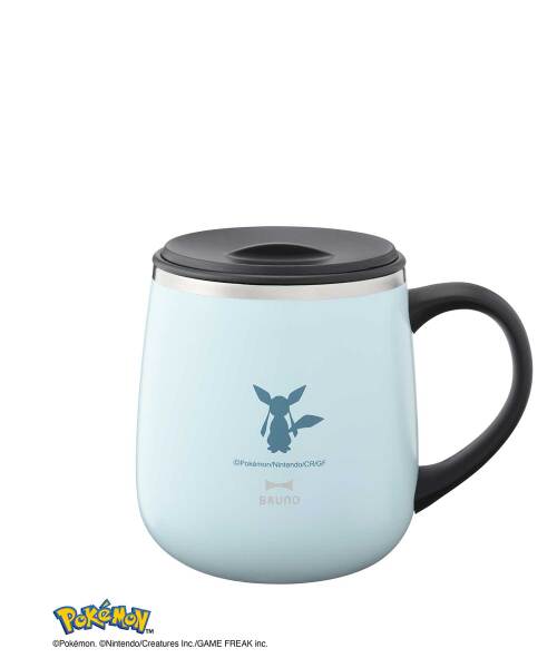 イーブイフレンズ 蓋つきステンレスマグ short ピンクの通販 | BRUNO