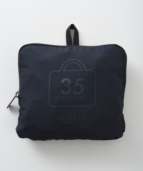 MILESTO UTILITY ポケッタブルボストンバッグ 35L ダークオレンジの通販 | BRUNO online