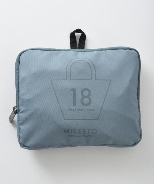 MILESTO UTILITY ポケッタブルトートバッグ 18L ダークオレンジの通販 | BRUNO online