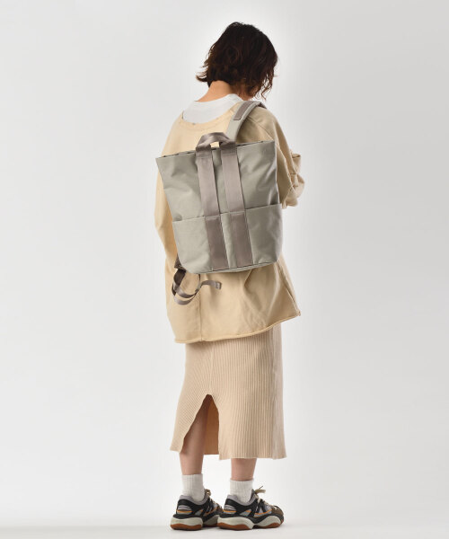 【極美品】MILESTO STLAKT バックパック リュック　ヘザーグレージュ 楽天市場】【MILESTO 公式】2WAY バックパック Mサイズ STLAKT